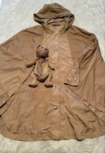 KORET 곰 포함 판초