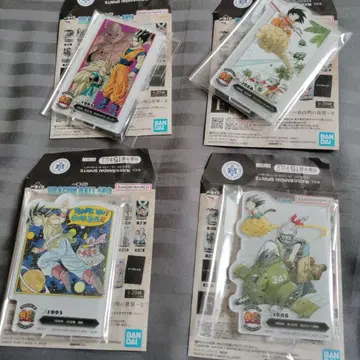 제일복권 드래곤볼 F상 ACLLECT 아크렉트 4세트