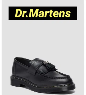 새상품급 닥터마틴 ADRIAN 그레이 스티치