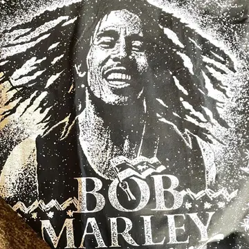 밥 말리 T셔츠 블랙