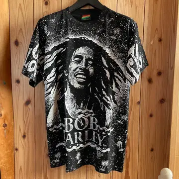 밥 말리 T셔츠 블랙