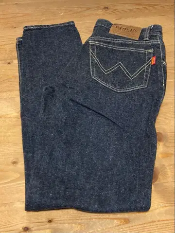 80S 에드윈 US 클래식 W76cm 블랙 데님 청바지