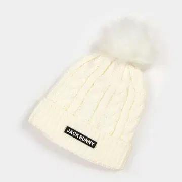 JACK BUNNY! 니트 캡 화이트