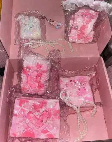 스퀴즈 묶음 판매 핑크 라이트 포함