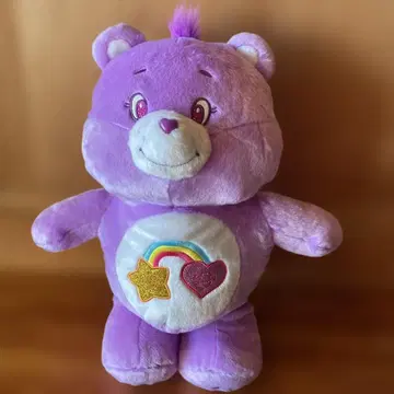 케어 베어스 보라색 봉제 인형