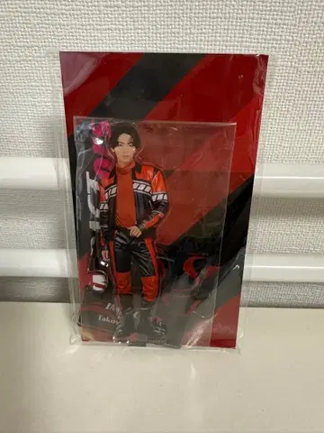 IMPACTors 카게야마 타쿠야 아크릴 스탠드 빨간색 블랙