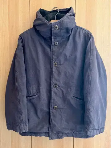 45rpm studio 여성용 캔버스 후드 자켓 덕 코트