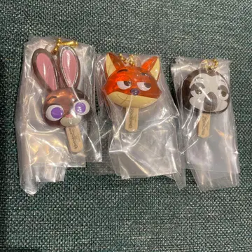 주토피아 가챠가챠 캡슐 토이 3종 세트