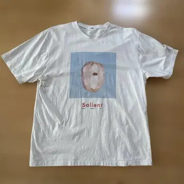 Salient 아트 프린트 티셔츠 OREO