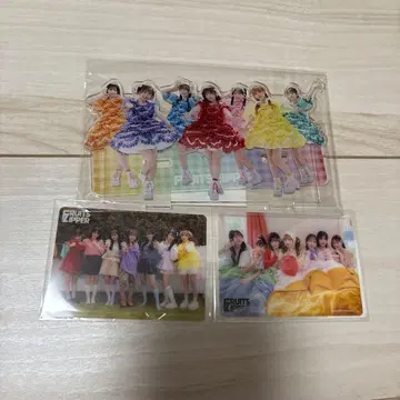 FRUITS ZIPPER 집합 아크릴 스탠드