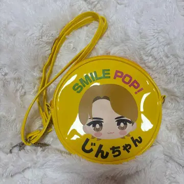 M!LK 요시다 진토 SMILE POP! 이름 미니 숄더 파우치