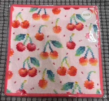 [ 새상품 ] FEILER 페일러 체리 도트 페일 핑크