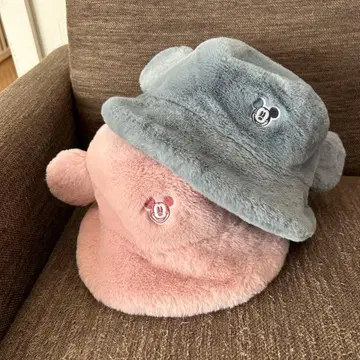 디즈니 모자 햇 겨울 복슬복슬 푹신푹신