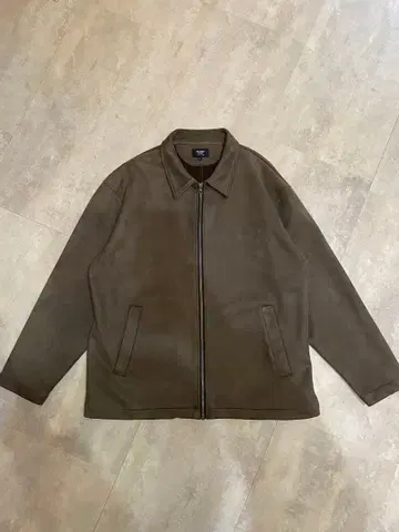 스웨이드 자켓 블루종 beams