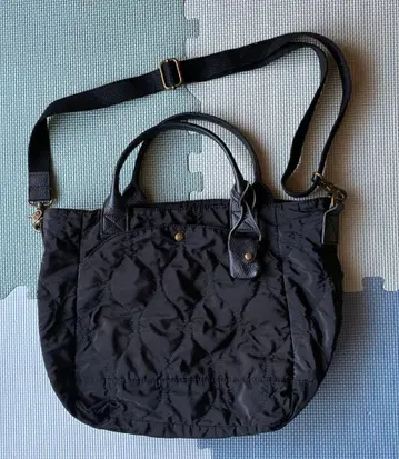 Ray BEAMS 퀼팅 토트백