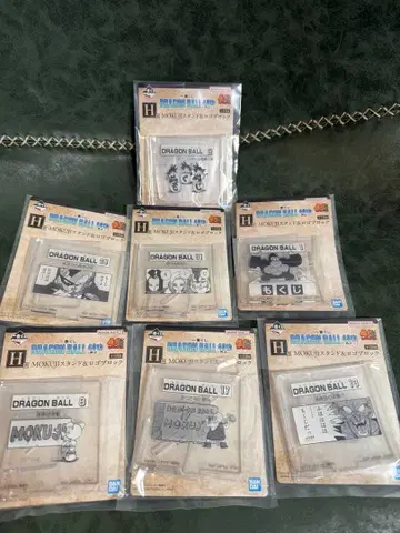 드래곤볼 제일복권 40th H상 MOKUJI 스탠드 7종