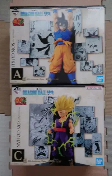 제일복권 드래곤볼 A상 손오공 & C상 손오반 피규어 세트