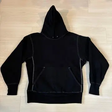 Lee 후염 블랙 후드티 M 사이즈