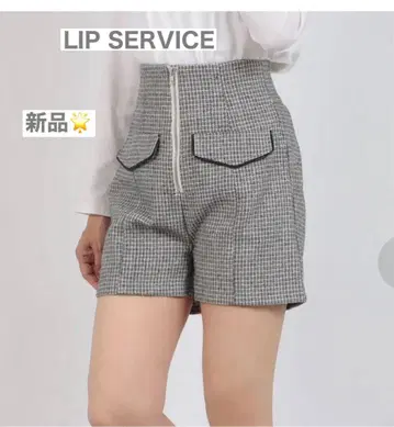 LIP SERVICE 포인트 포켓 숏팬츠