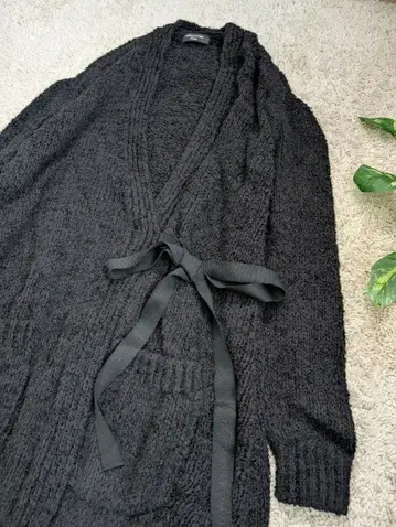 에포카 EPOCA 가디건 가운 블랙