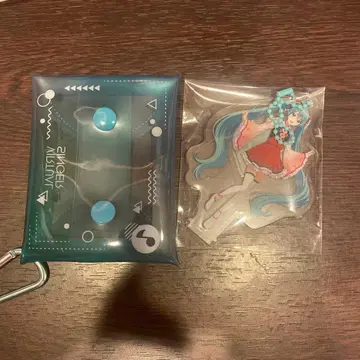 스시로 x 프로세카 하츠네 미쿠 콜라보 멀티 파우치 1개