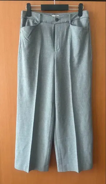 비쓰리 시어버터 와이드 팬츠 그레이 40