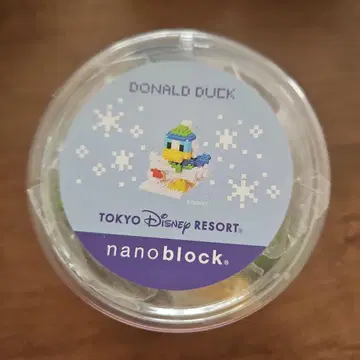 나노블록 도널드 덕 겨울