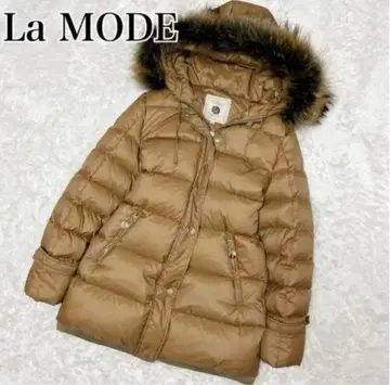 La MODE 라모드 다운 자켓 S 사이즈 카멜