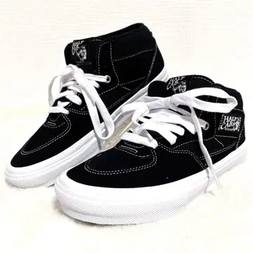 [ 미사용급 ] VANS 반스 하프캡 스니커즈 25.5cm 블랙