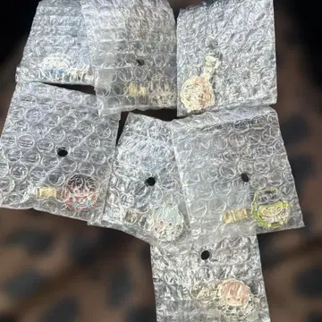 컬러풀 피치 메탈 헤어 클립 7개 세트