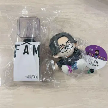 timelesz FAM 봉제인형 후마 응원봉 은색 테이프 1개 포함