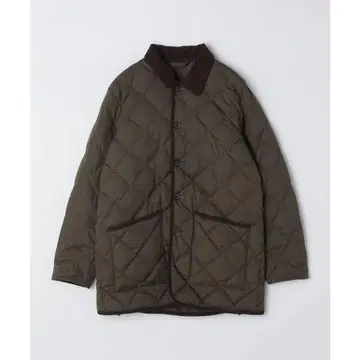 SHIPS 별주 TAION: 다운 퀼팅 자켓 올리브 사이즈 L