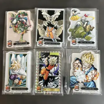 제일복권 드래곤볼 아크릴 6개 세트 F상 시크릿