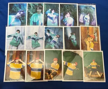 아이돌 사진 세트 16장 캐주얼 패션