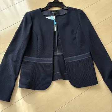 ESPRITMUR 새상품 노카라 자켓 네이비 9호 졸업식 포멀