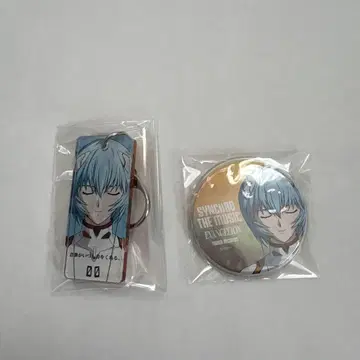 미사용 새상품 새상품급 아야나미 레이 타워 레코드 콜라보 굿즈 2개 세트
