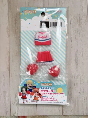 넨도로이드돌 의상 세트 치어리더 레드