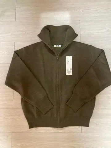 UNIQLO 더블 페이스 풀집업 재킷