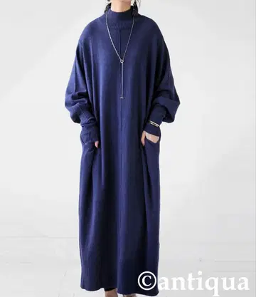 마쉬멜로우 터치 니트 원피스