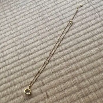 골드 클리어스톤 목걸이