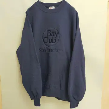 저지 JERZEES 기업 로고 맨투맨 네이비 L