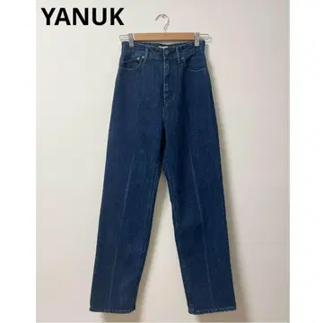 YANUK Lea 데님 여성용 24 하이웨스트 스트레이트 야누크