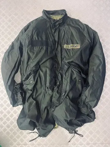 M-65 피쉬테일 후드티 후염 블랙 라이너 포함 70s 80s