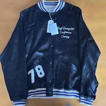 HOUSTON 바시티 자켓 M 사이즈 블랙 78