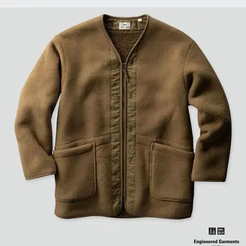 Engineered Garments 프리 노카라 코트