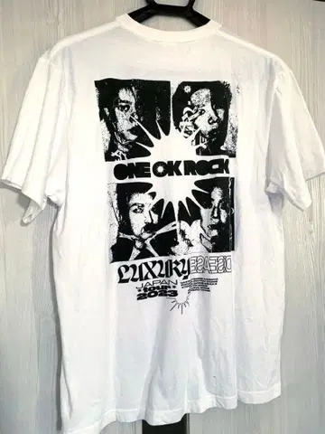 ONE OK ROCK 원오크 LUXURY DISEASE 티셔츠 XL