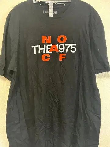 THE 1975 블랙 T셔츠 XL