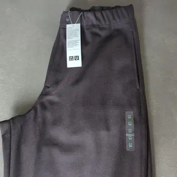 새상품 UNIQLO:U 브러쉬드 맨투맨 와이드 팬츠 남성용 M