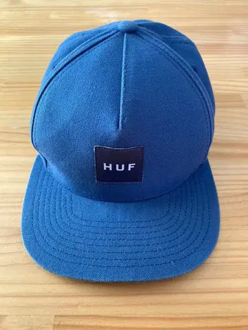 HUF 네이비 스냅백 캡
