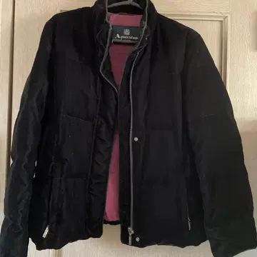 Aquascutum 블랙 다운 자켓